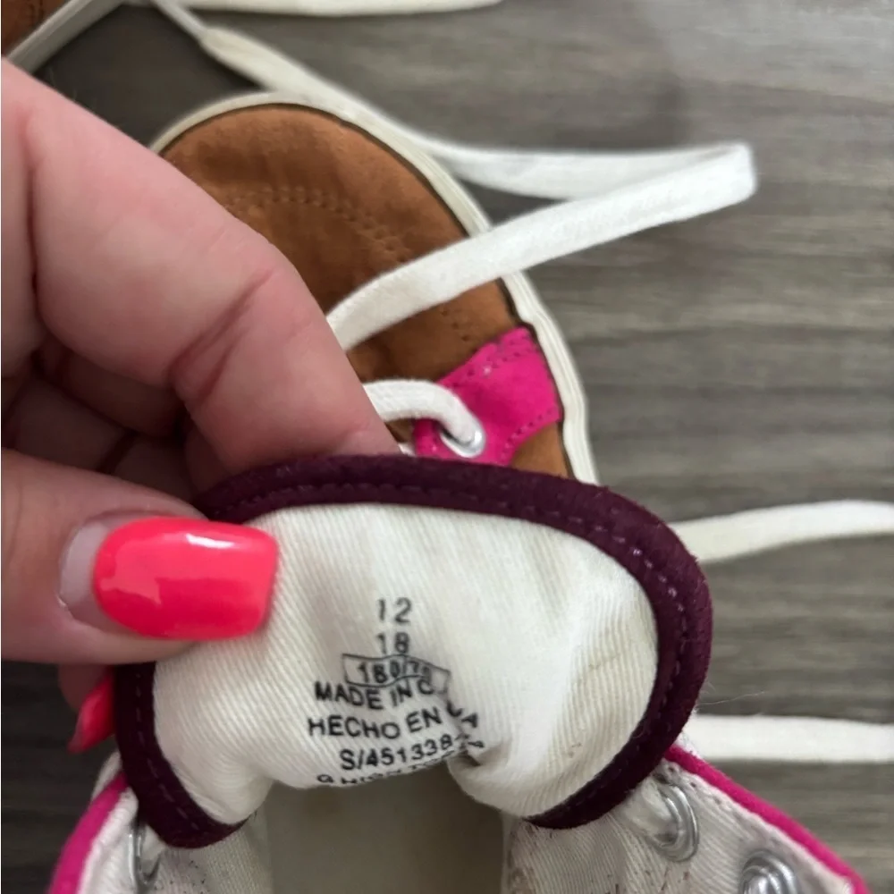 Old Navy Pink and Brown Sneakers Casual Style